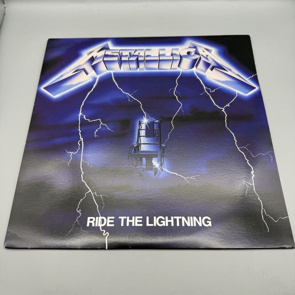 Metallica Ride The Lightning 2021 Blue Vinyl
